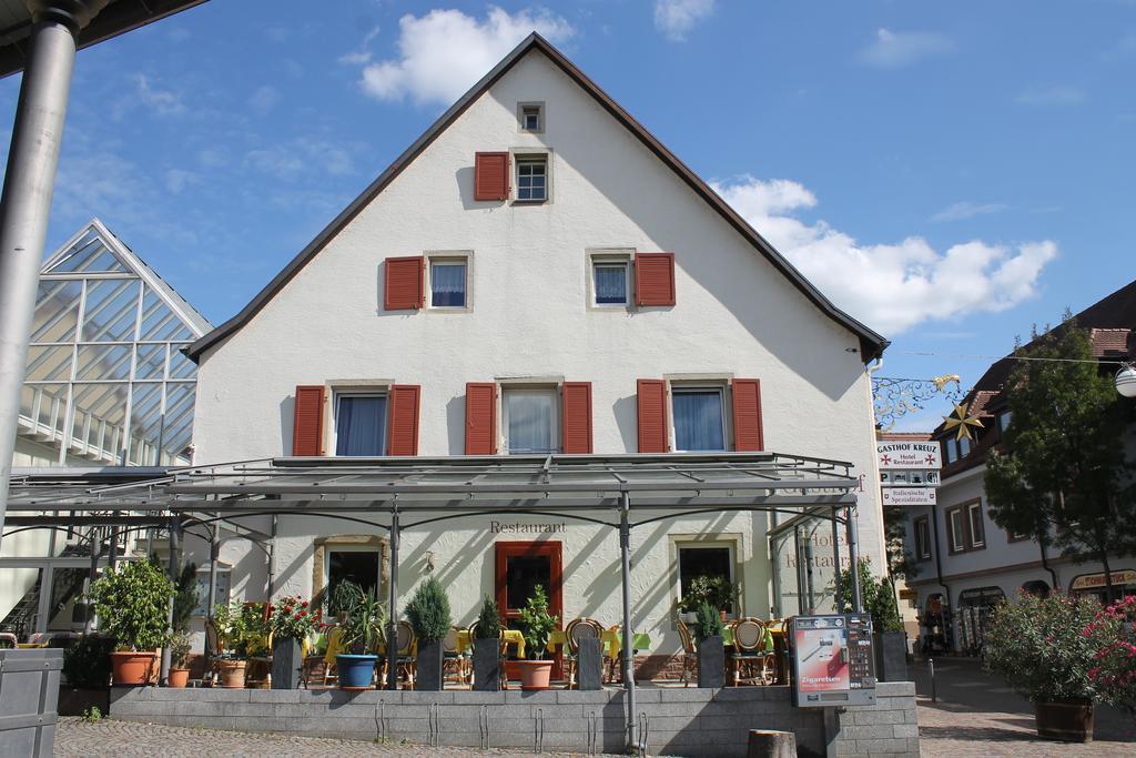 Gasthof Kreuz Heitersheim Bagian luar foto